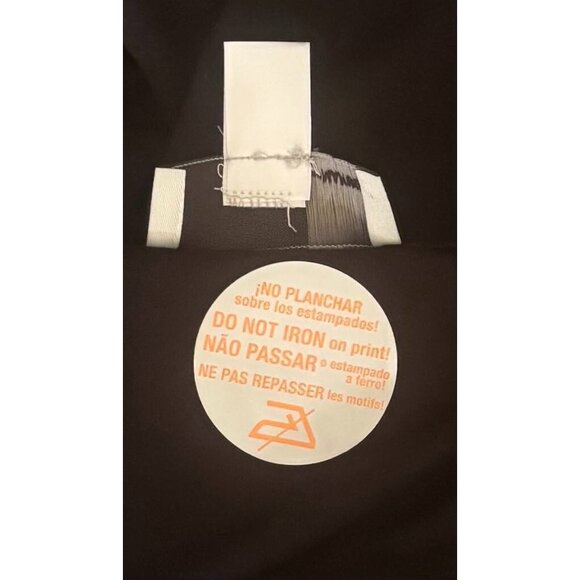 MNG by Mango Dress Womens Size Medium Black White Ruffle Neck Tank Sleeveless - Picture 5 of 7